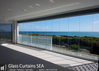 Cửa kính xếp trượt Sidelock - Đẳng cấp từ Glass Curtains SEA