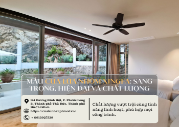 Mẫu cửa lùa nhôm Xingfa: Sang trọng, hiện đại và chất lượng