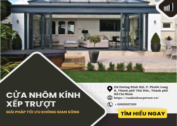 Cửa nhôm kính xếp trượt – Giải pháp tối ưu cho không gian