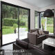 Cửa kính lùa 2 cánh 2 ray hiện đại từ Glass Curtains SEA