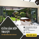 Cửa lùa xếp trượt – Tiết kiệm không gian và tiện lợi