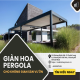 Giàn hoa Pergola đẹp, tinh tế cho không gian ngoài trời