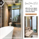 Mẫu cửa lùa toilet cao cấp cho phòng tắm sang trọng
