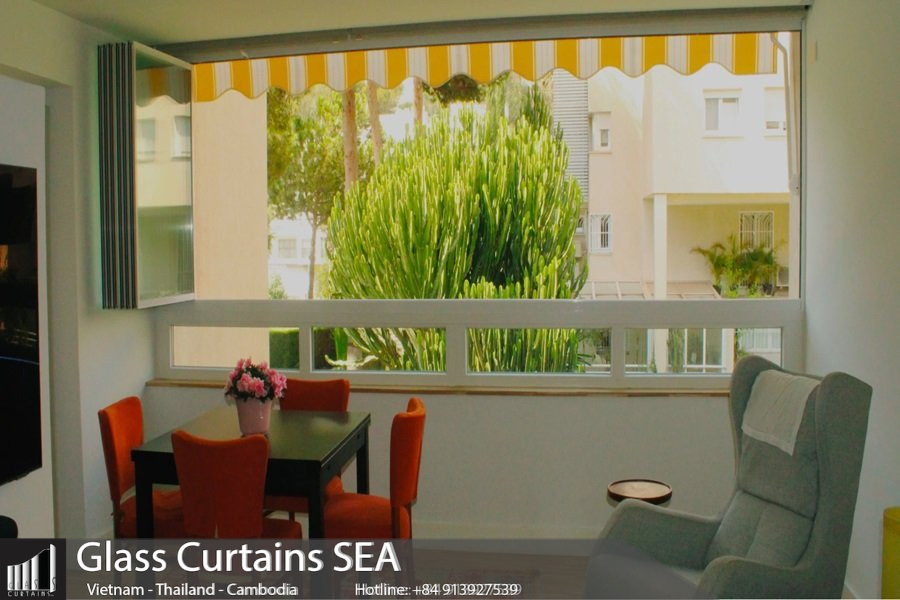 Chất lượng thi công cửa kính xếp trượt Duo™ System tại Glass Curtain SEA luôn được đảm bảo.