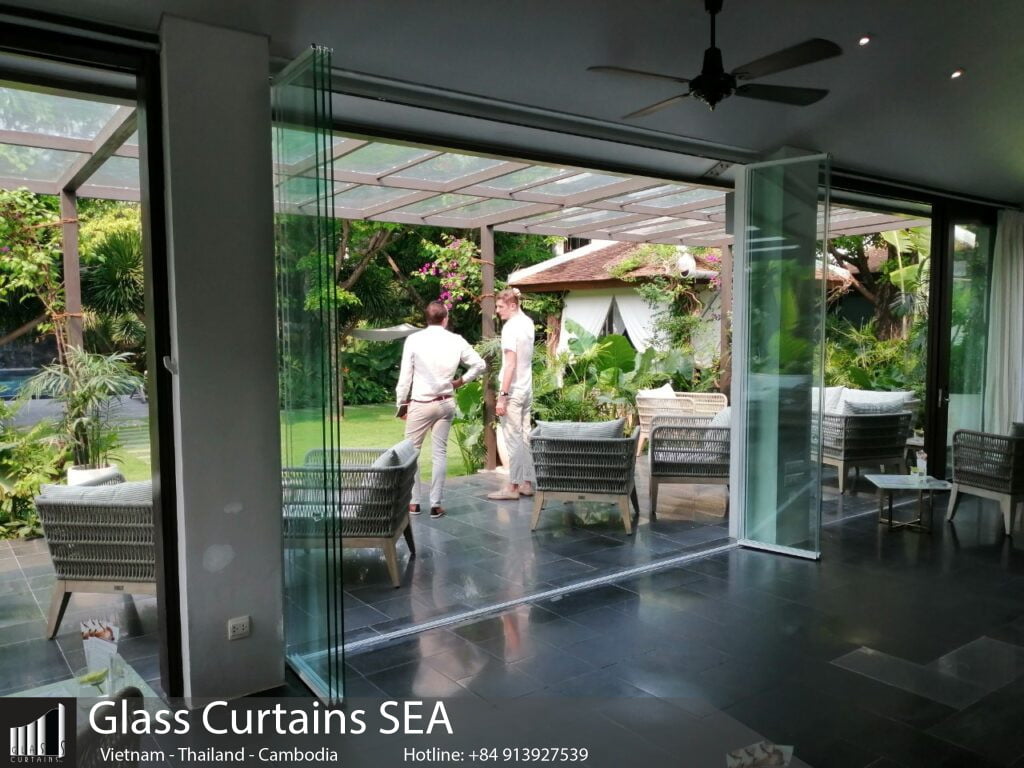 Glass Curtain Sea thi công cửa kính xếp trượt tại MAIA RESORT ĐÀ NẴNG 1