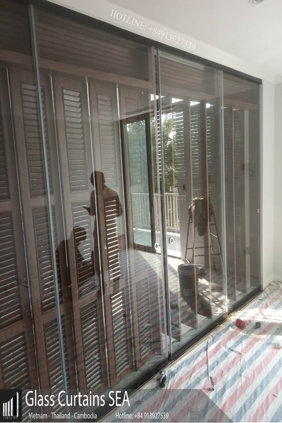 Glass Curtain Sea thi công cửa kính lùa tại SWAN BAY CITY 01 ĐỒNG NAI 1