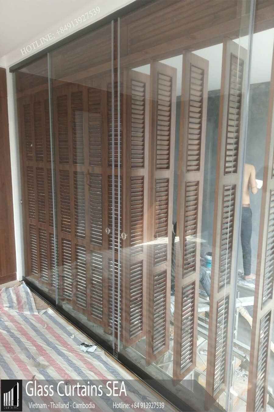 Glass Curtain Sea thi công cửa kính lùa tại SWAN BAY CITY 01 ĐỒNG NAI 2