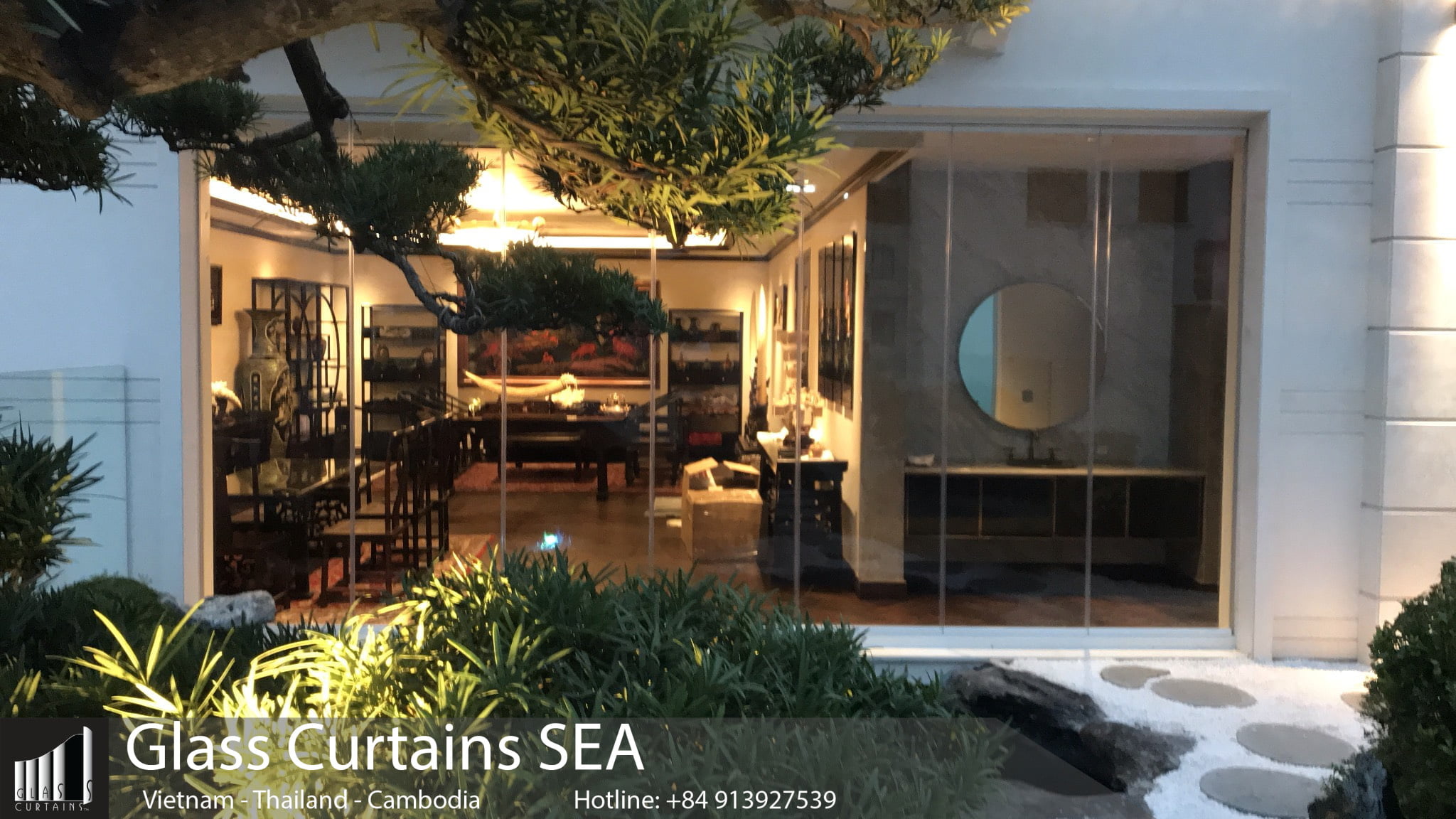 Glass Curtain Sea thi công cửa kính tại Penthouse Q Hoàn Kiếm 3