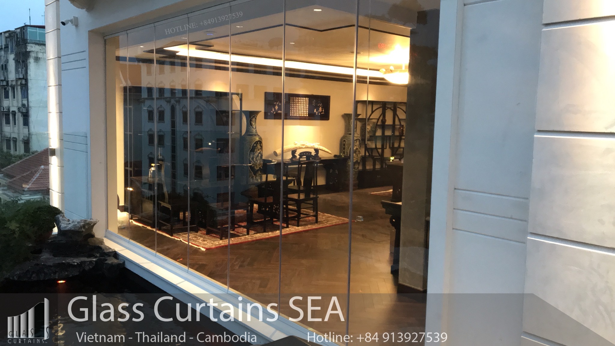 Glass Curtain Sea thi công cửa kính tại Penthouse Q Hoàn Kiếm 4