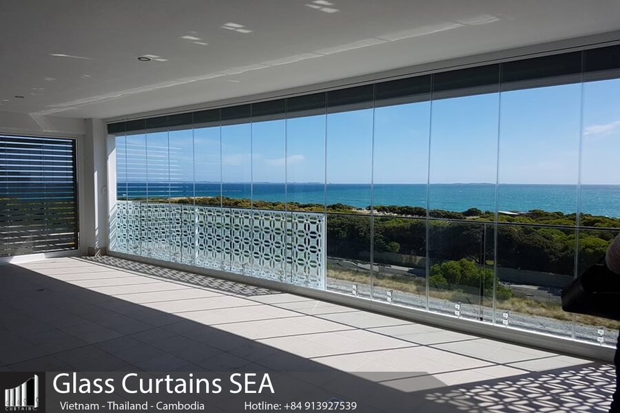 Cửa kính xếp trượt Sidelock - Đẳng cấp từ Glass Curtains SEA