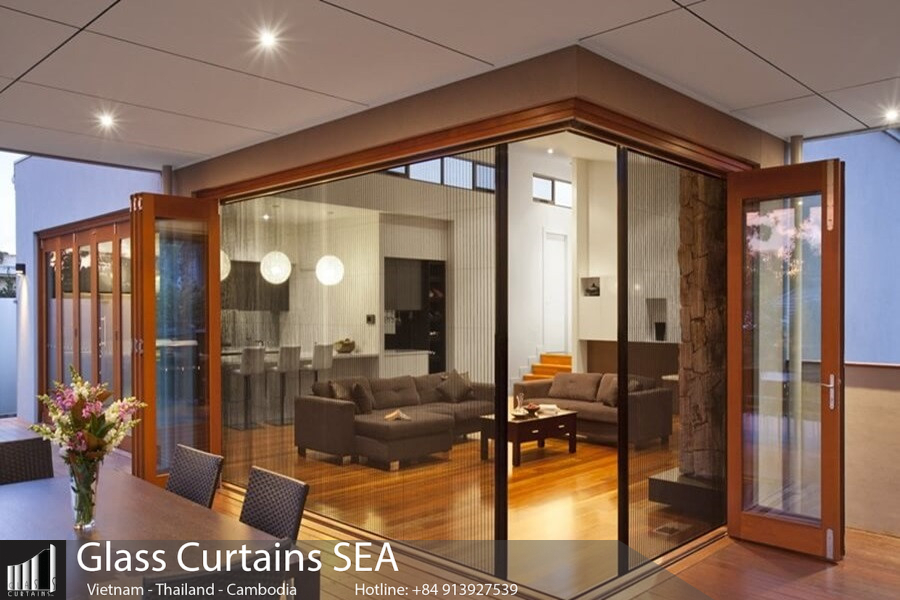 Thi công cửa lưới chống muỗi tại Glass Curtains SEA sang trọng