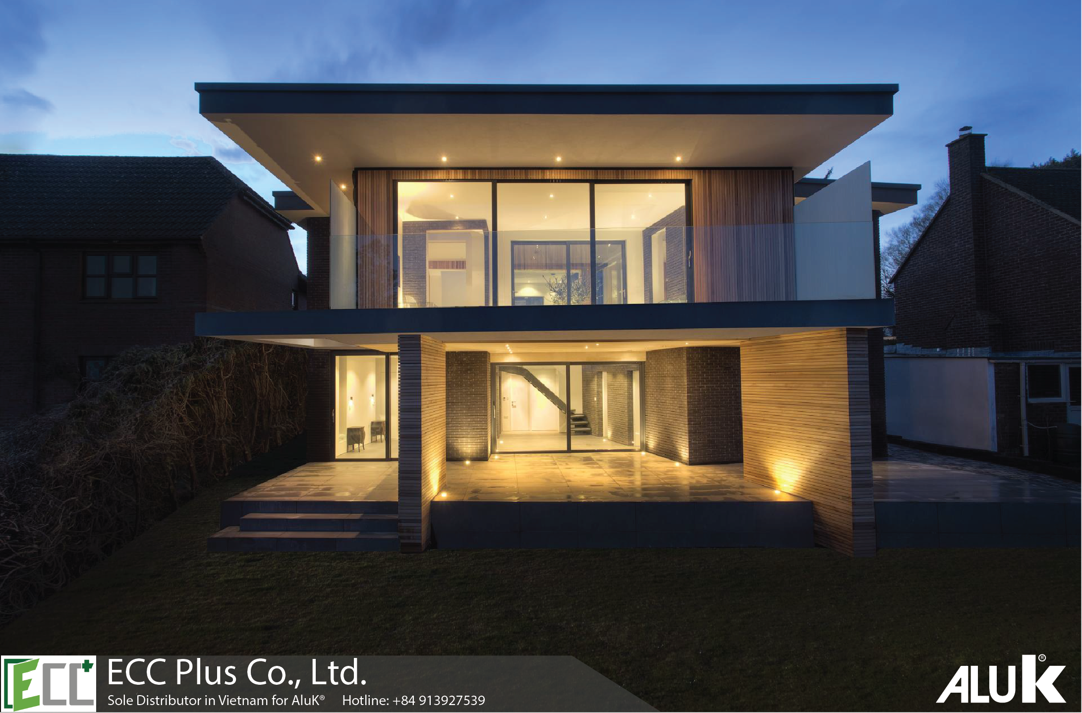 Thi công cửa nhôm lùa tại Glass Curtains SEA 2