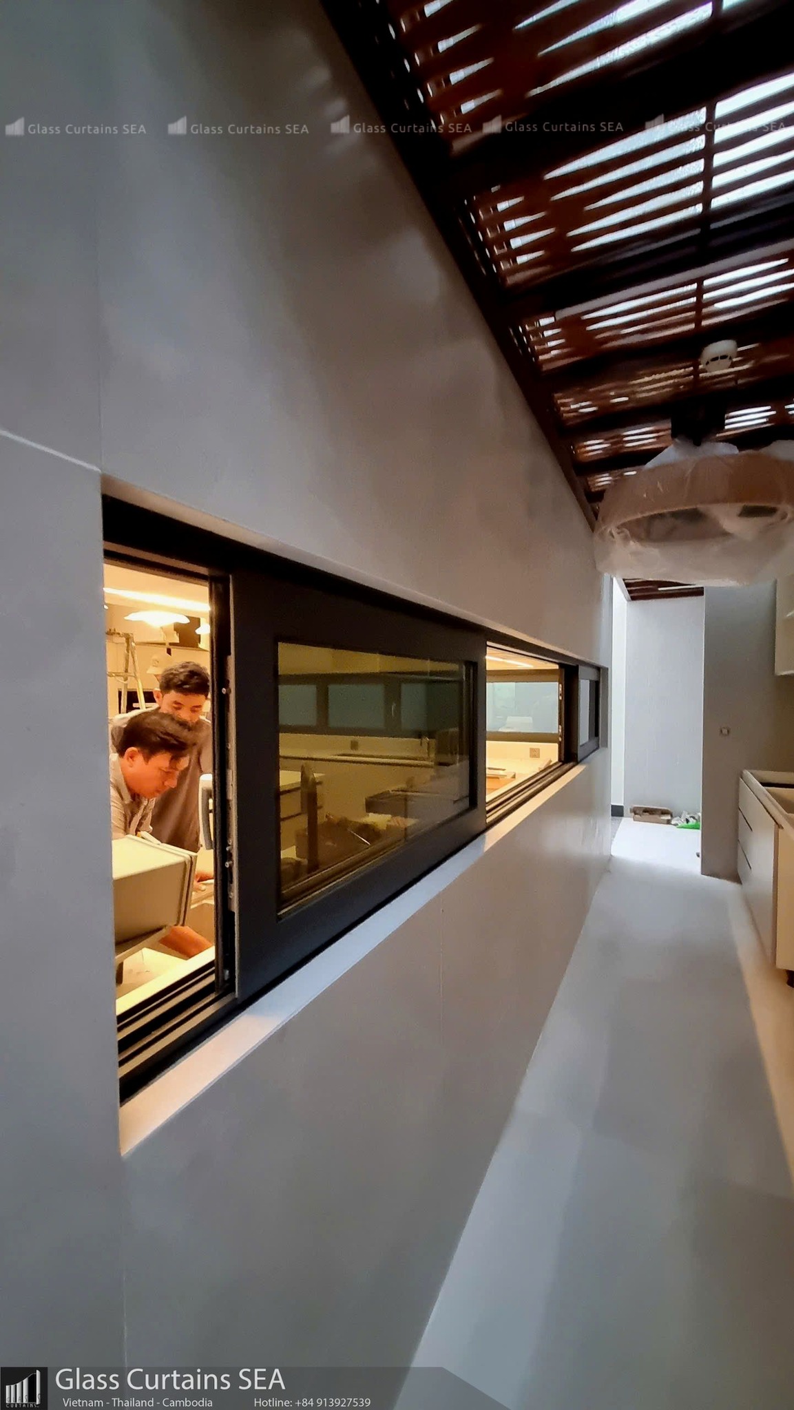 Thi công cửa sổ nhôm kính cao cấp tại Glass Curtains SEA 5