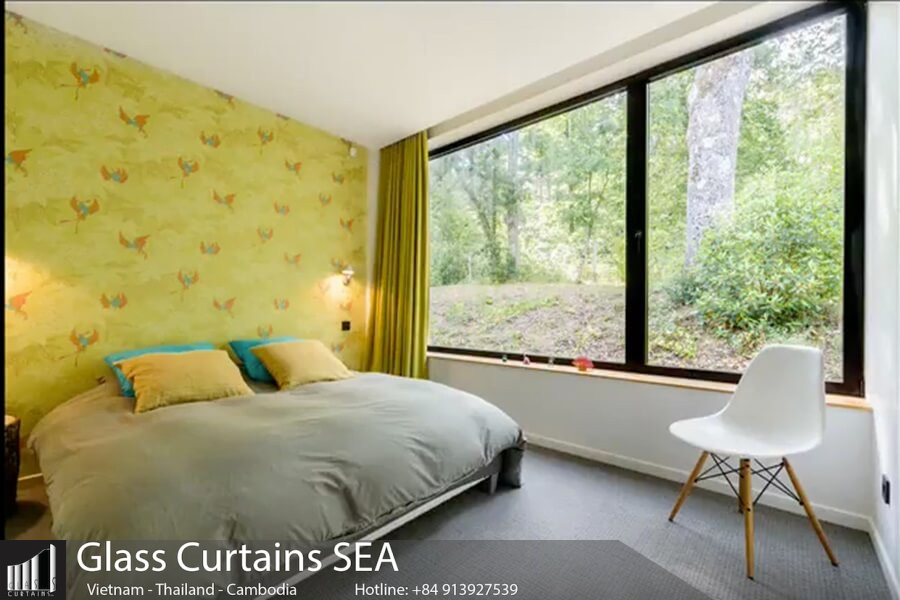 Thi công cửa sổ nhôm kính lùa tại Glass Curtains SEA chất lượng