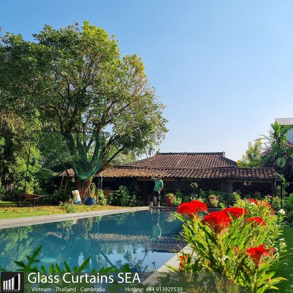 Glass Curtain Sea thi công cửa kính Nhà cổ Ancicent House 6
