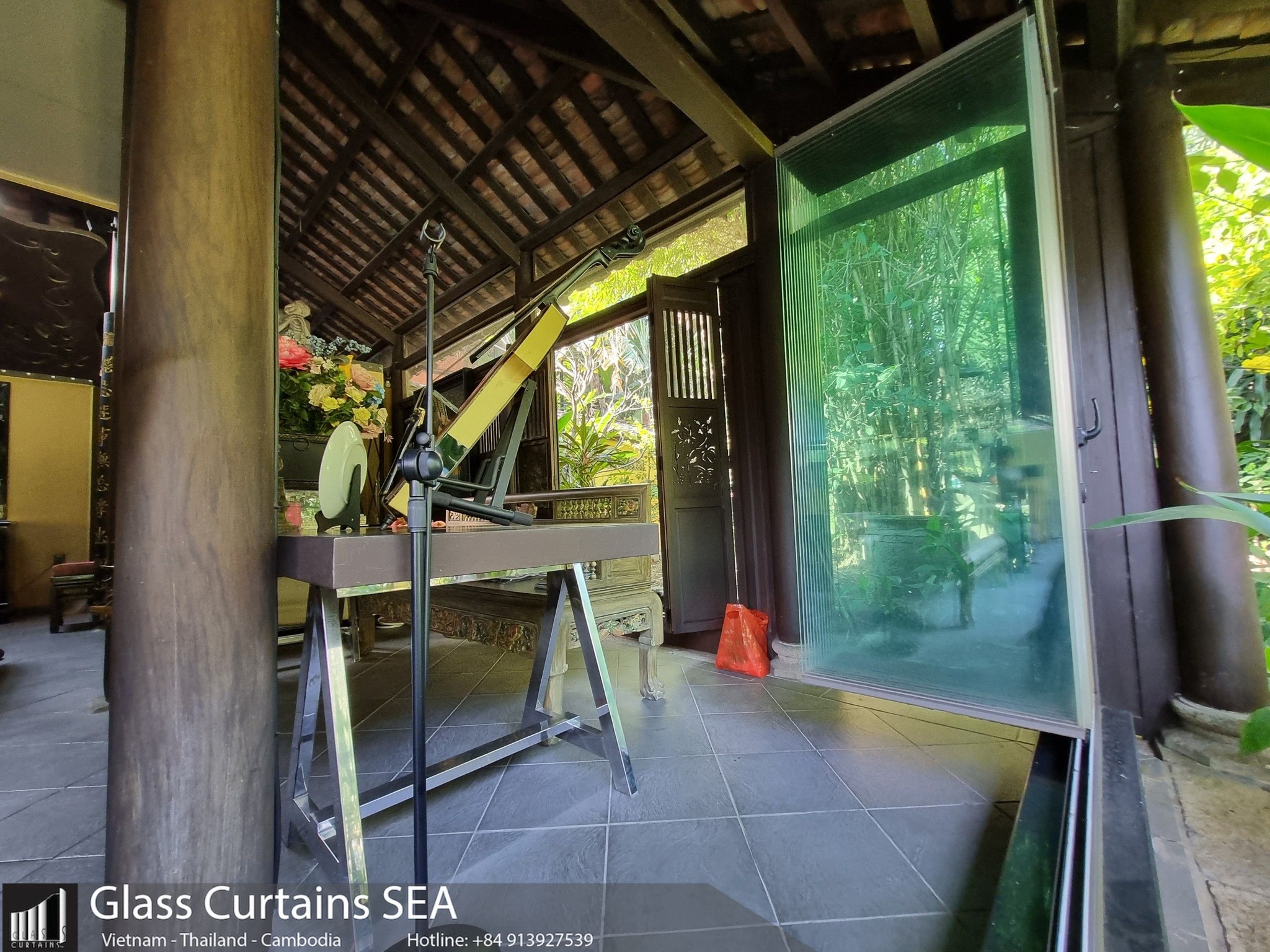 Glass Curtain Sea thi công cửa kính Nhà cổ Ancicent House 1