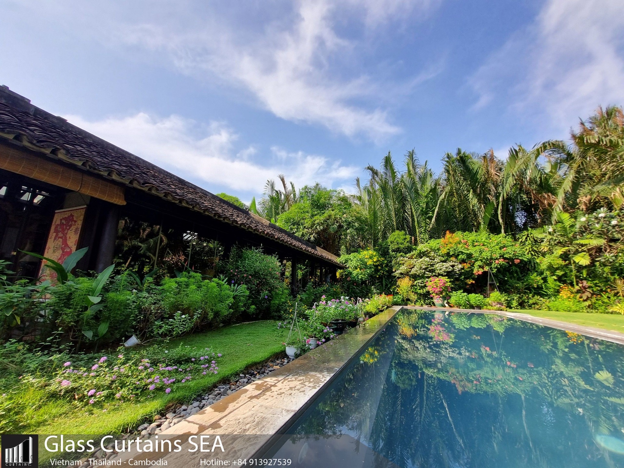 Glass Curtain Sea thi công cửa kính Nhà cổ Ancicent House 5