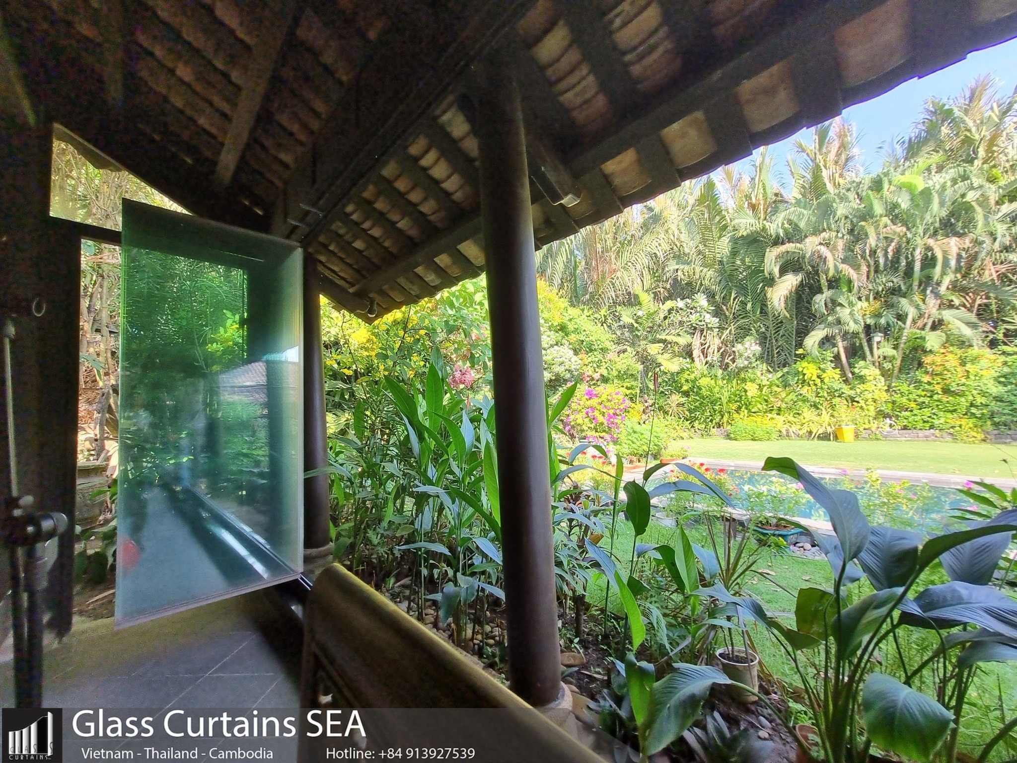 Glass Curtain Sea thi công cửa kính Nhà cổ Ancicent House 2