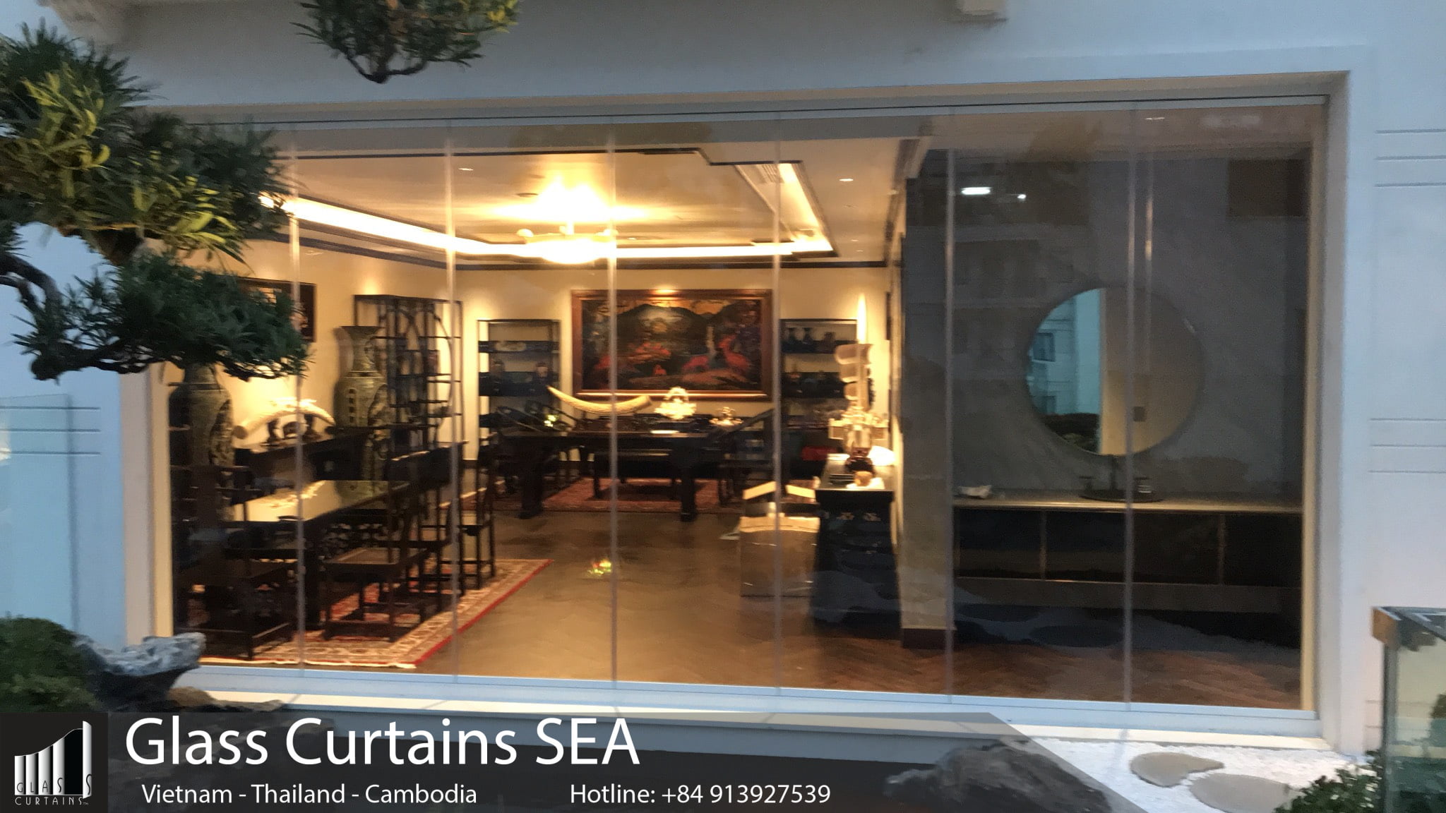 Glass Curtain Sea thi công cửa kính tại Penthouse Q Hoàn Kiếm 6