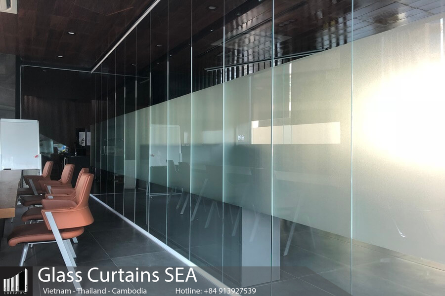 Thi công vách nhôm kính tại Glass Curtains SEA mới