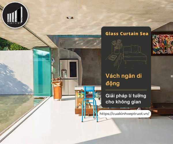 Vách ngăn di động: Giải pháp linh hoạt cho không gian sống